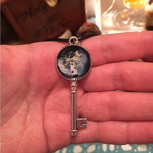 Lighthouse handmade key necklace